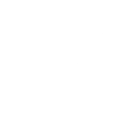 Hedgehog Negative Space Logo #ffffff