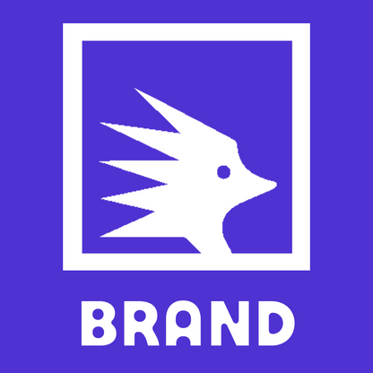Negative Space Hedgehog Logo preview