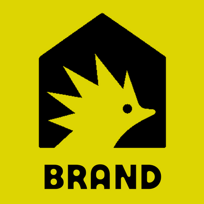 Hedgehog House Negative Space Logo preview