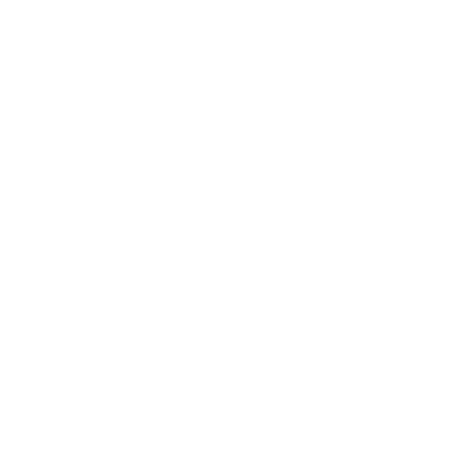 Hedgehog Octagon Negative Space Logo #ffffff