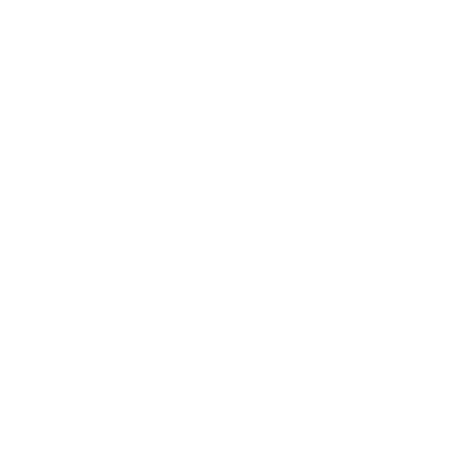 Brutalist Volcano Eruption Logo #ffffff