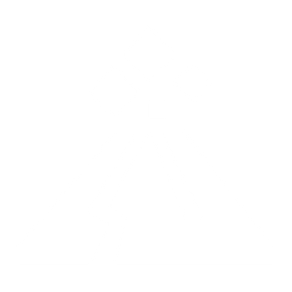 Brutalist Volcano Summit Logo #ffffff
