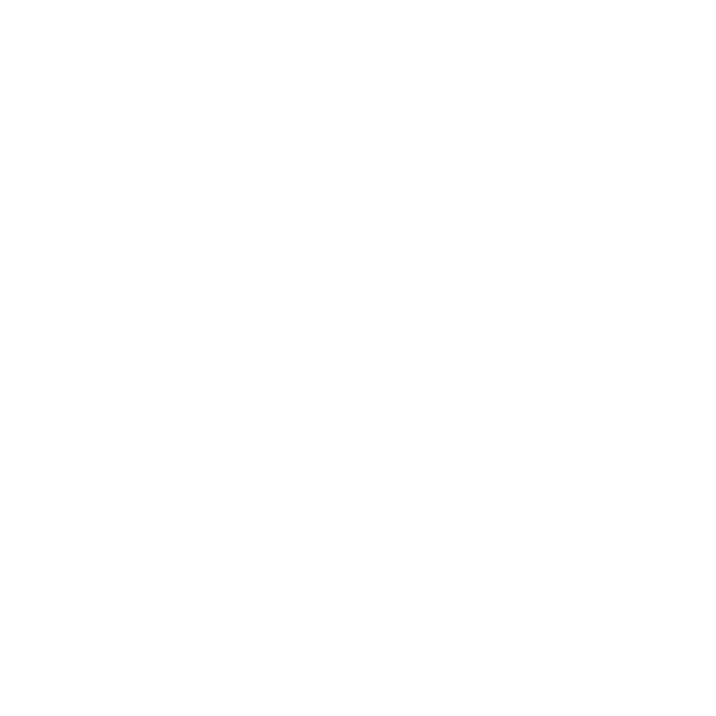 Erupting Volcano Logo #ffffff