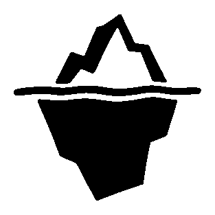 Iceberg Above Below Logo