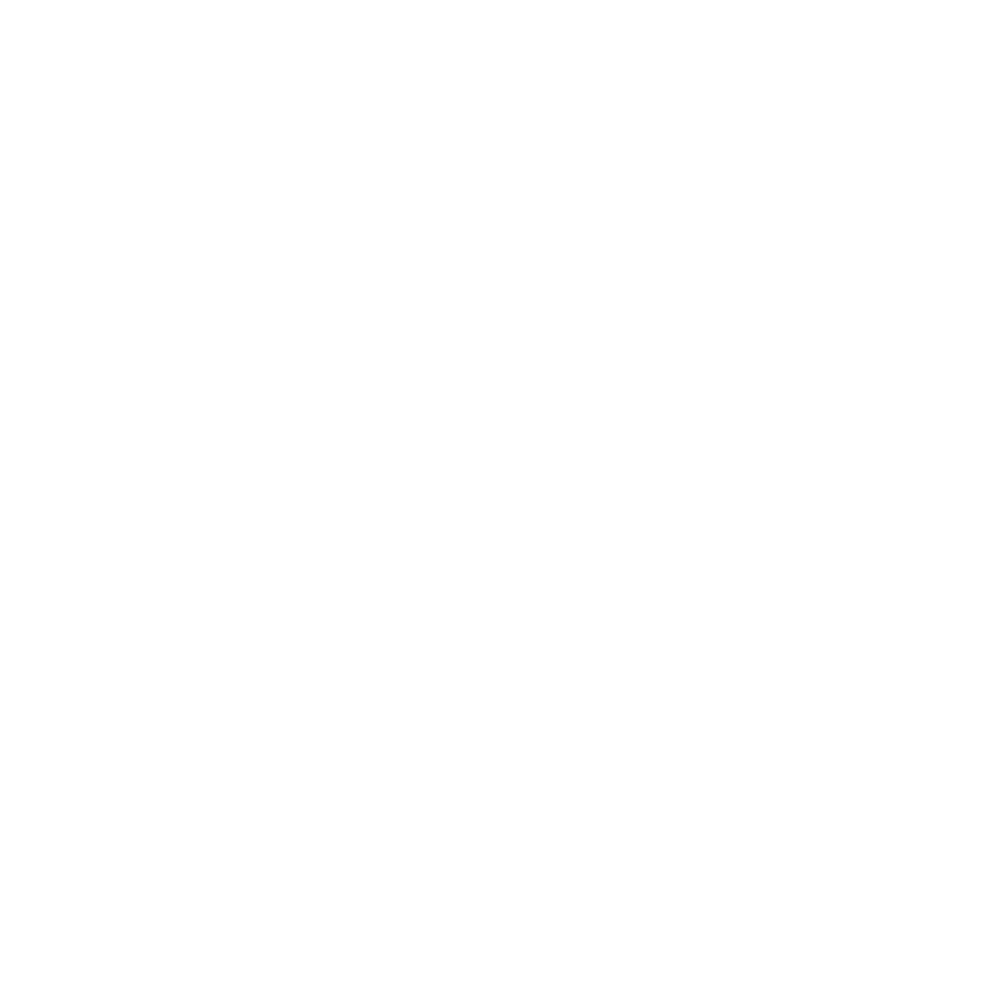 Iceberg Wave Logo #ffffff