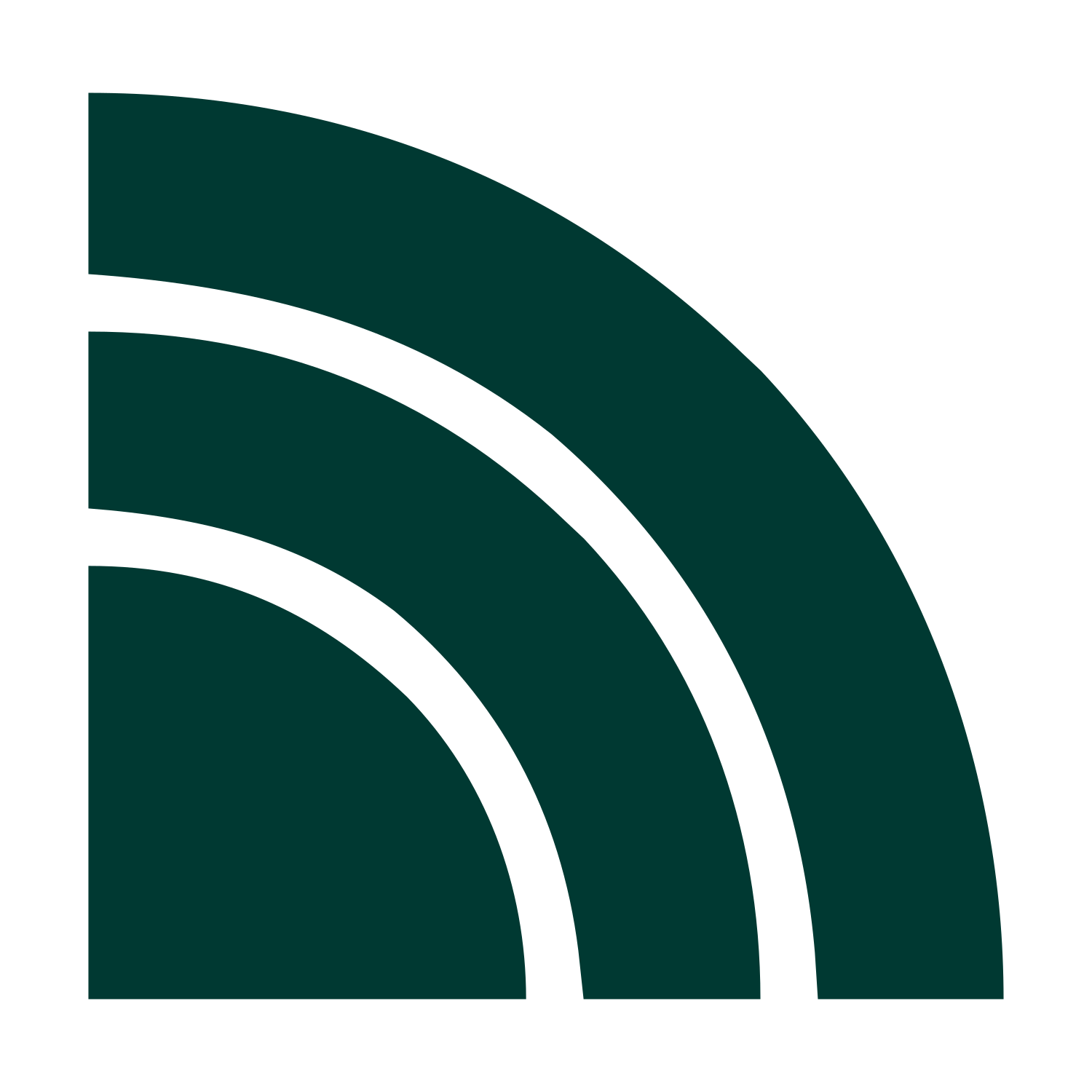 Signal Arc Rainbow Logo #003932