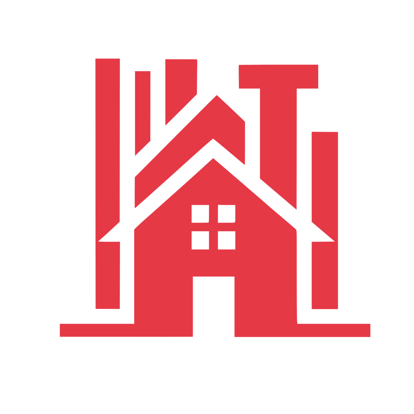 Real Estate Logo #E63946