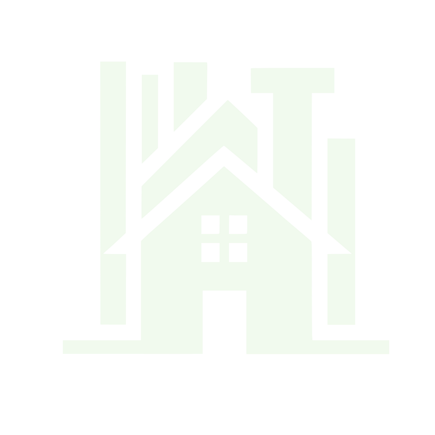 Real Estate Logo #F1FAEE