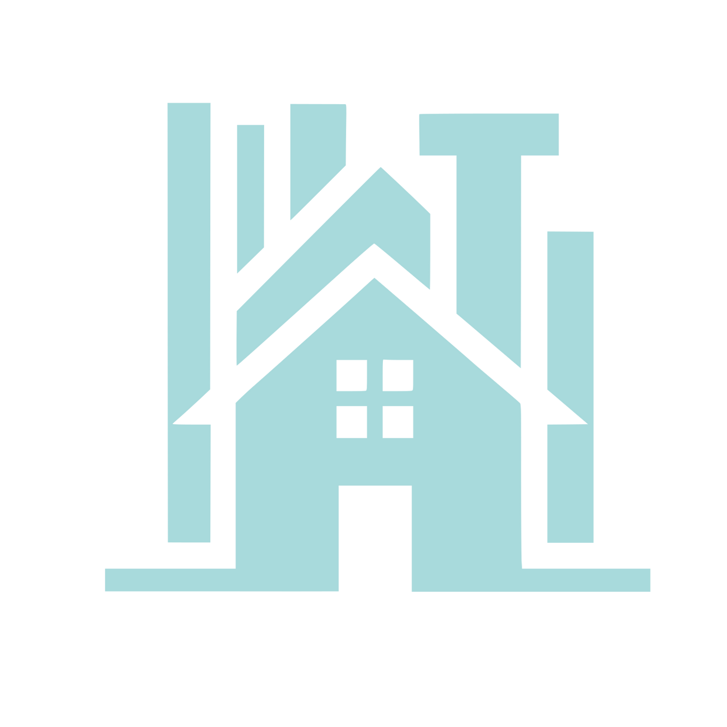 Real Estate Logo #A8DADC