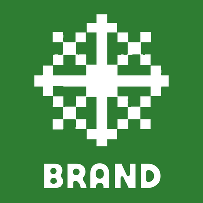 Pixel Snowflake Logo preview