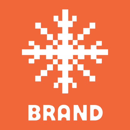 Pixel Snowflake Logo preview