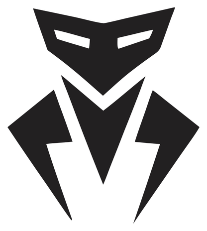 Masked Robot Head Logo
