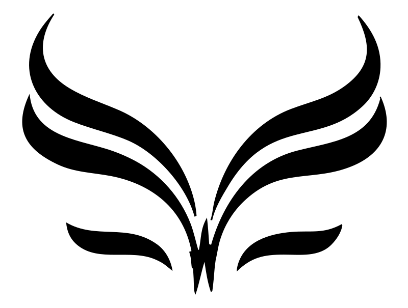 Swept Wing Butterfly Logo