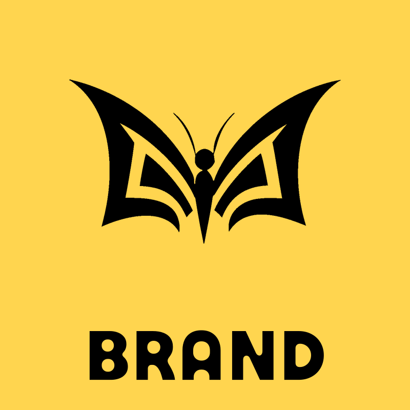 Bold Geometric Butterfly Logo preview