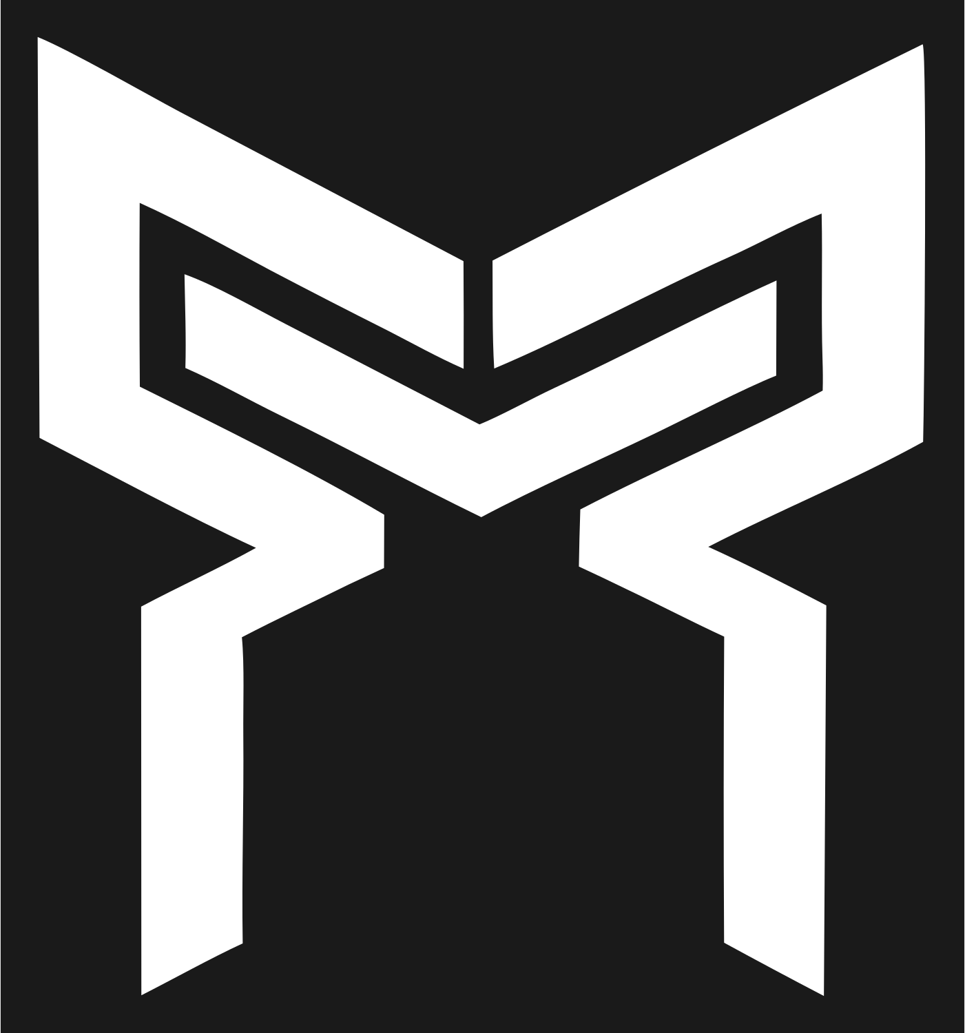 Owl Eye Butterfly Logo #1a1a1a/#ffffff