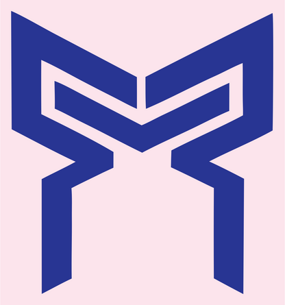 Owl Eye Butterfly Logo #fce4ec/#283593