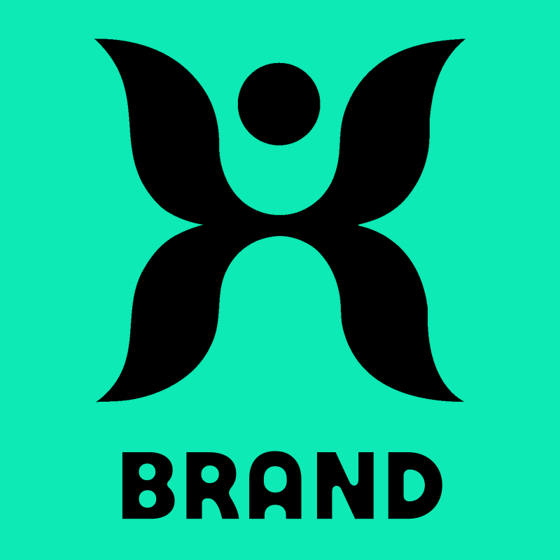Human Figure Butterfly Logo preview