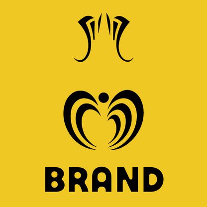 Curling Wings Butterfly Logo preview