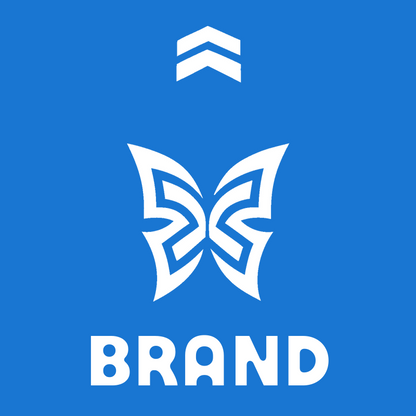 Angular Tribal Butterfly Logo preview
