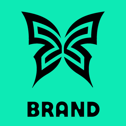 Tribal Stripe Butterfly Logo preview