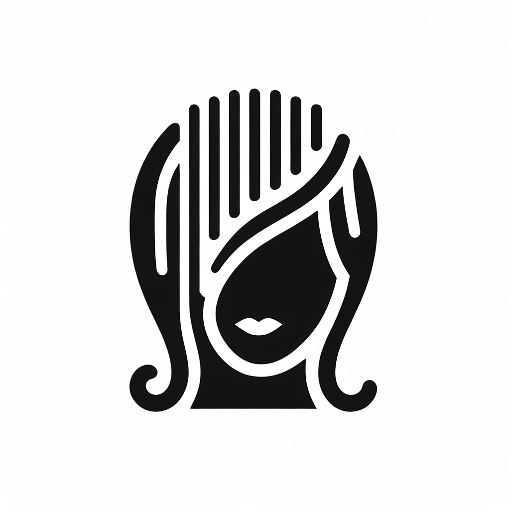 Face with Focus on Hair Logo