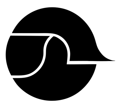 Circle Dove Silhouette Logo