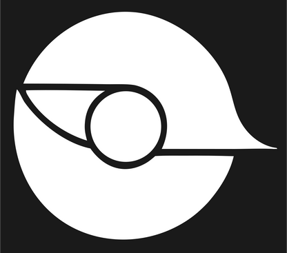 Dove Circle Orbit Logo #1a1a1a/#ffffff