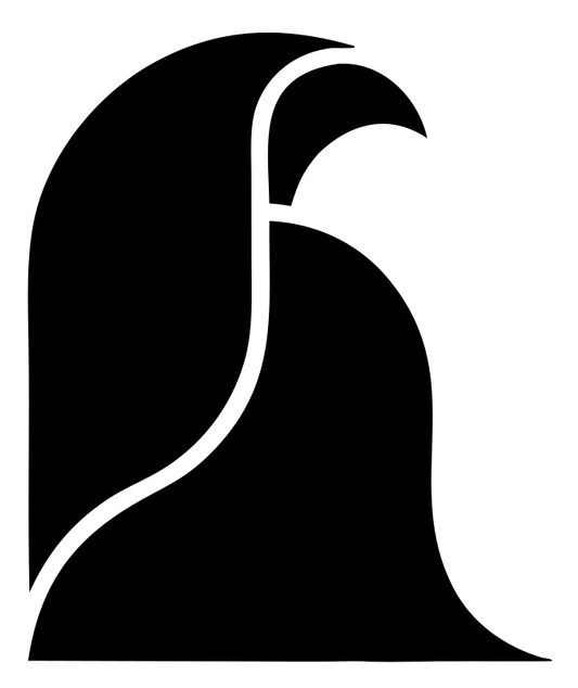 Hooded Falcon Bird Logo