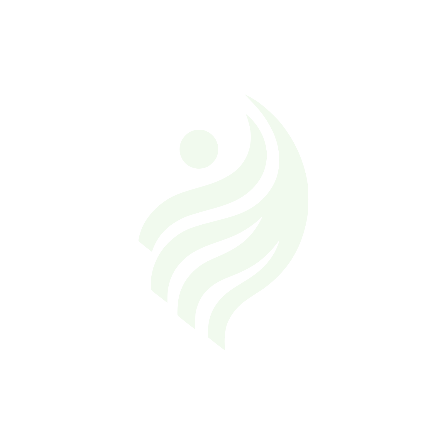 Hair Salon Logo #F1FAEE
