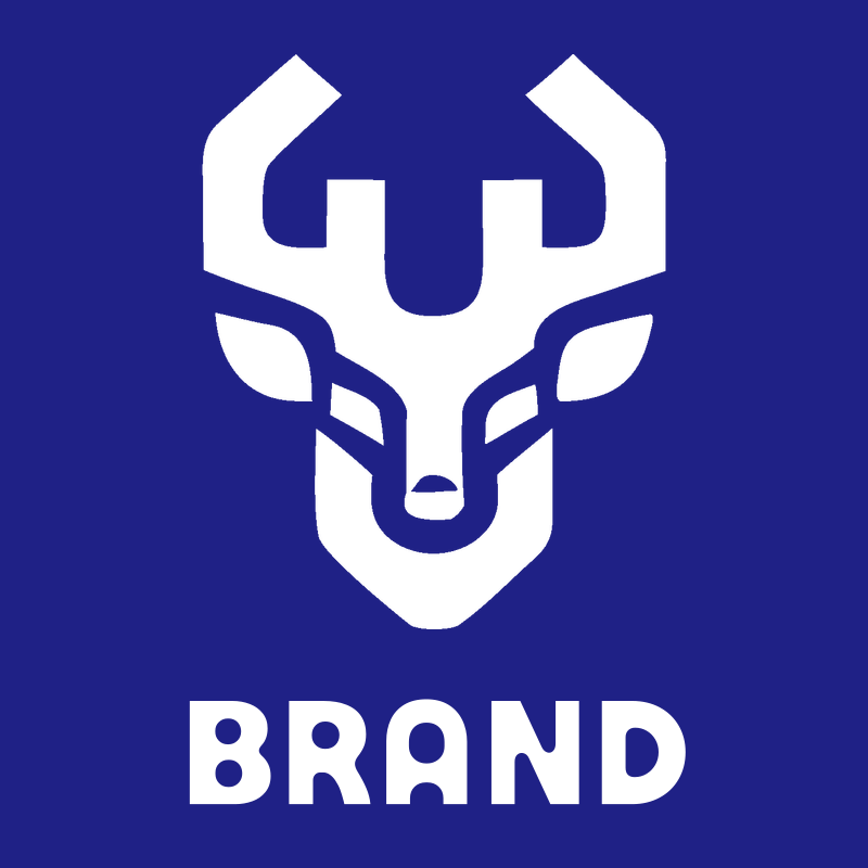 Brutalist Buck Face Logo preview