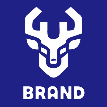Brutalist Buck Face Logo preview