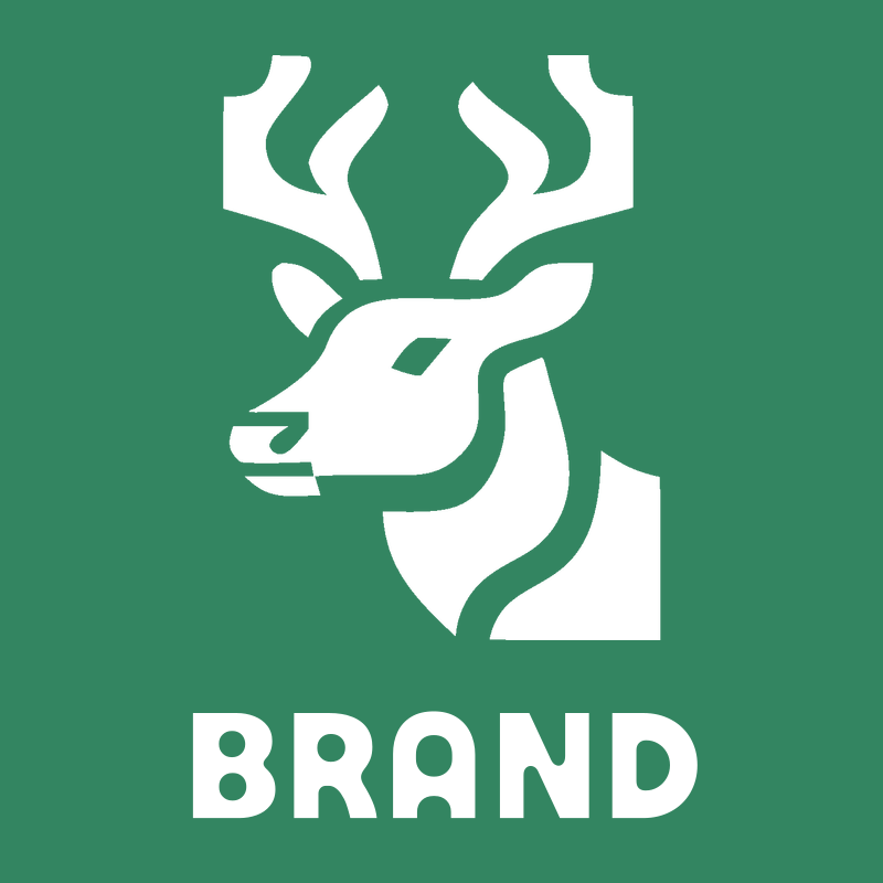 Bold Deer Head Logo preview