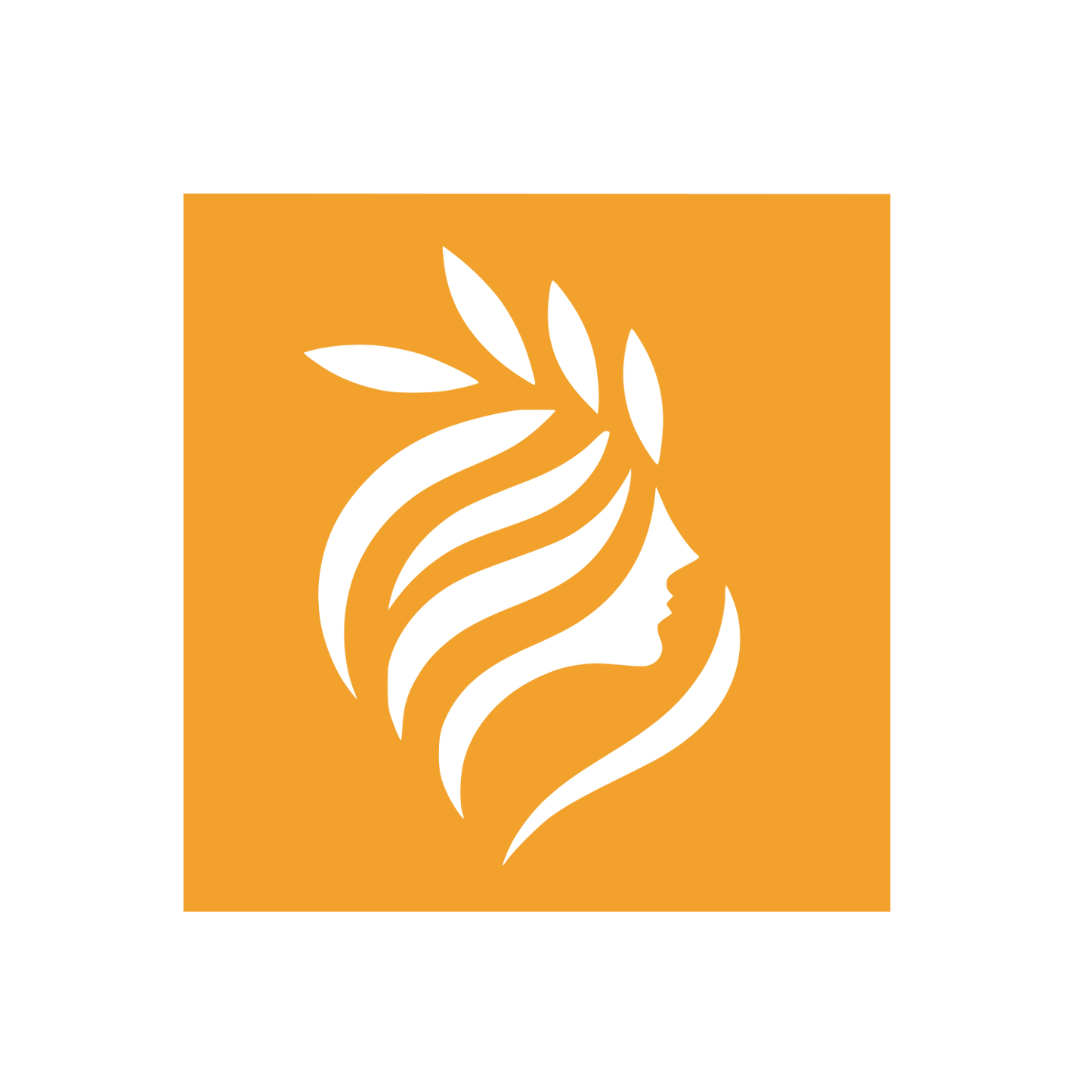 Swirls Icon #F2A22C