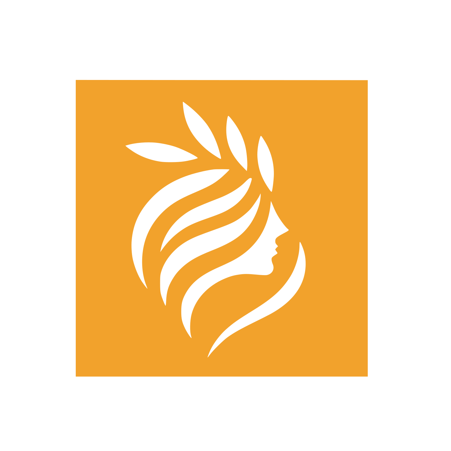Swirls Icon #F2A22C