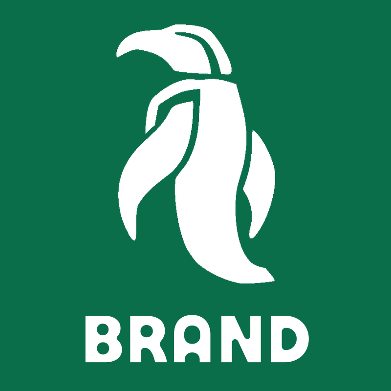 Expressive Penguin Character Logo preview