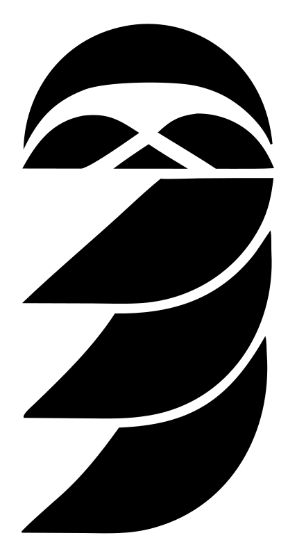 Layered Sloth Face Logo