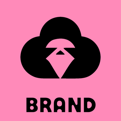 Sloth Cloud Silhouette Logo preview