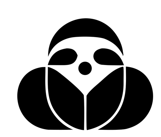 Rounded Sloth Body Logo