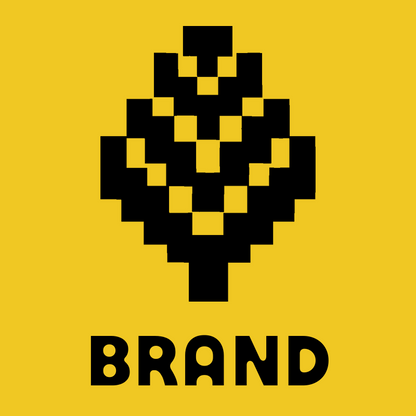 Pixel Art Leaf Logo preview