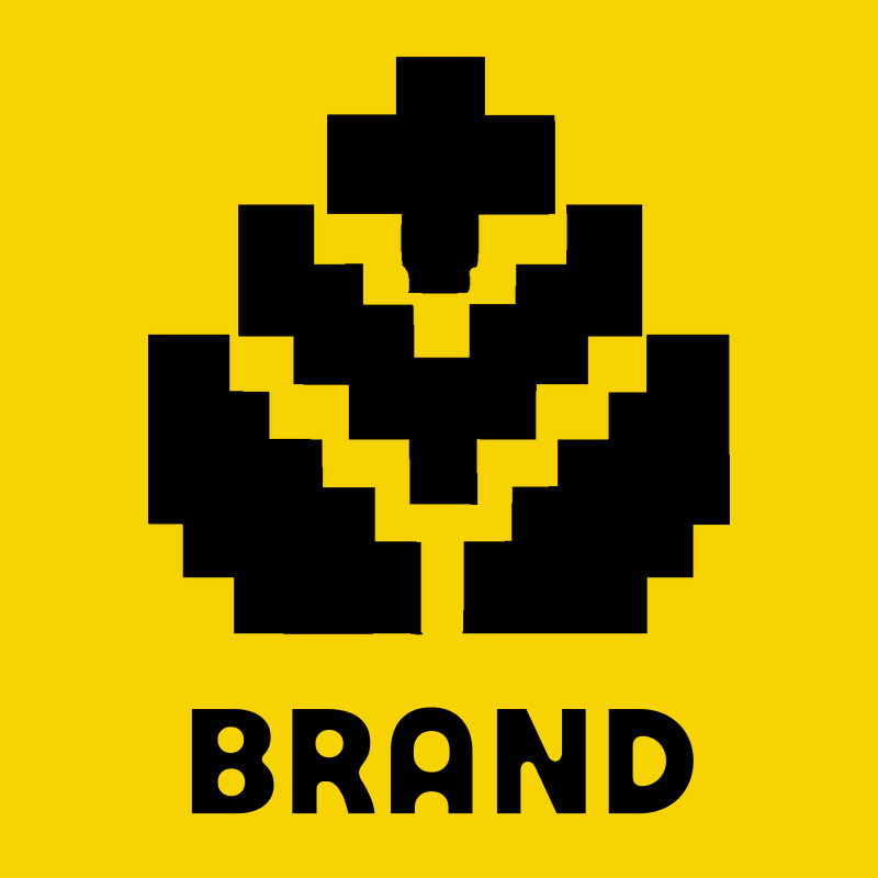 Pixel Lotus Flower Logo preview