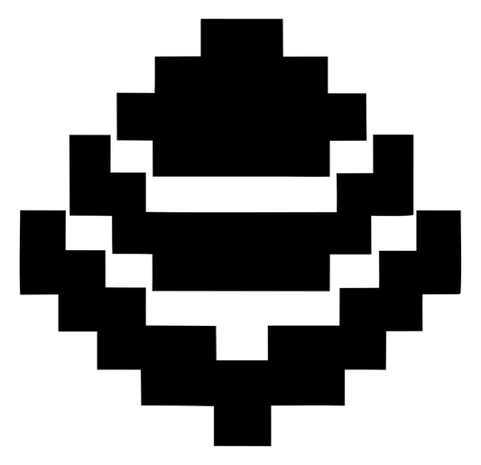 Pixel Round Leaf Logo