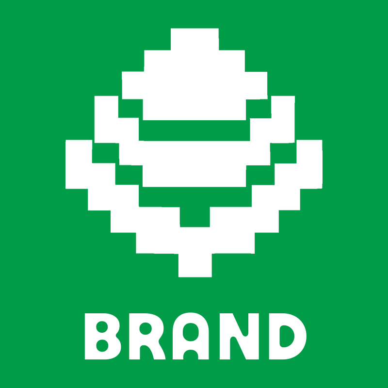 Pixel Round Leaf Logo preview