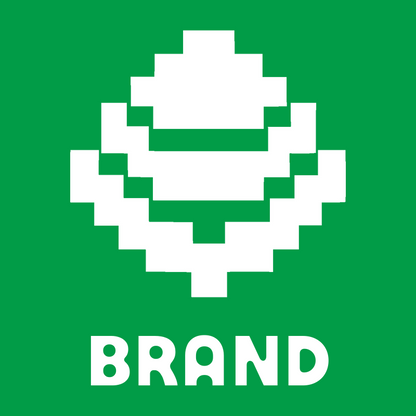 Pixel Round Leaf Logo preview