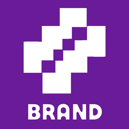 Pixel Block Leaf Logo preview