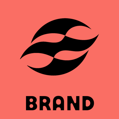Double Wave Curl Logo preview