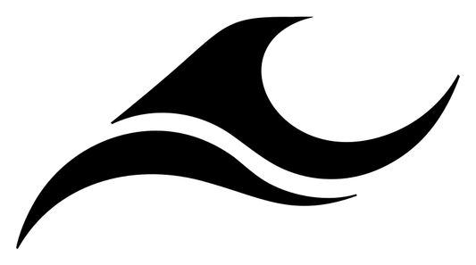 Crescent Wave Swoosh Logo