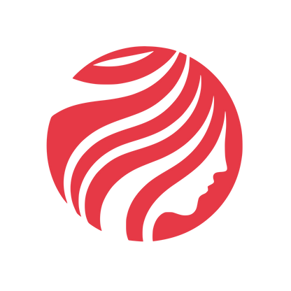 Lines World Beauty Logo #E63946