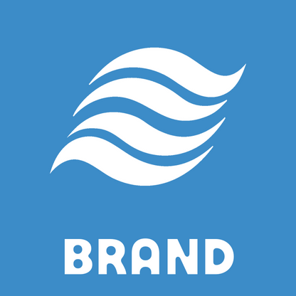 Stacked Wave Bands Logo preview