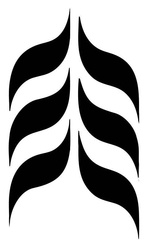 Feather Leaf Pictogram Logo