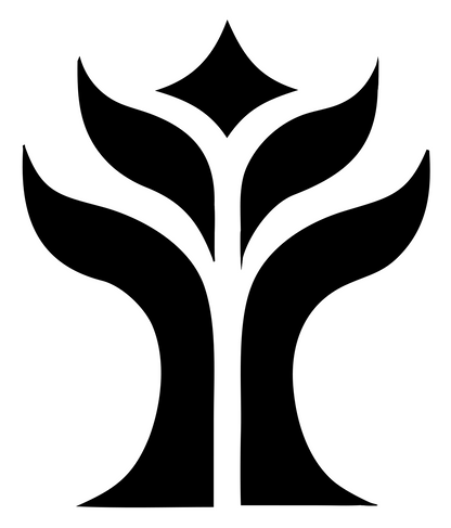 Tree Star Logo #ffffff/#000000